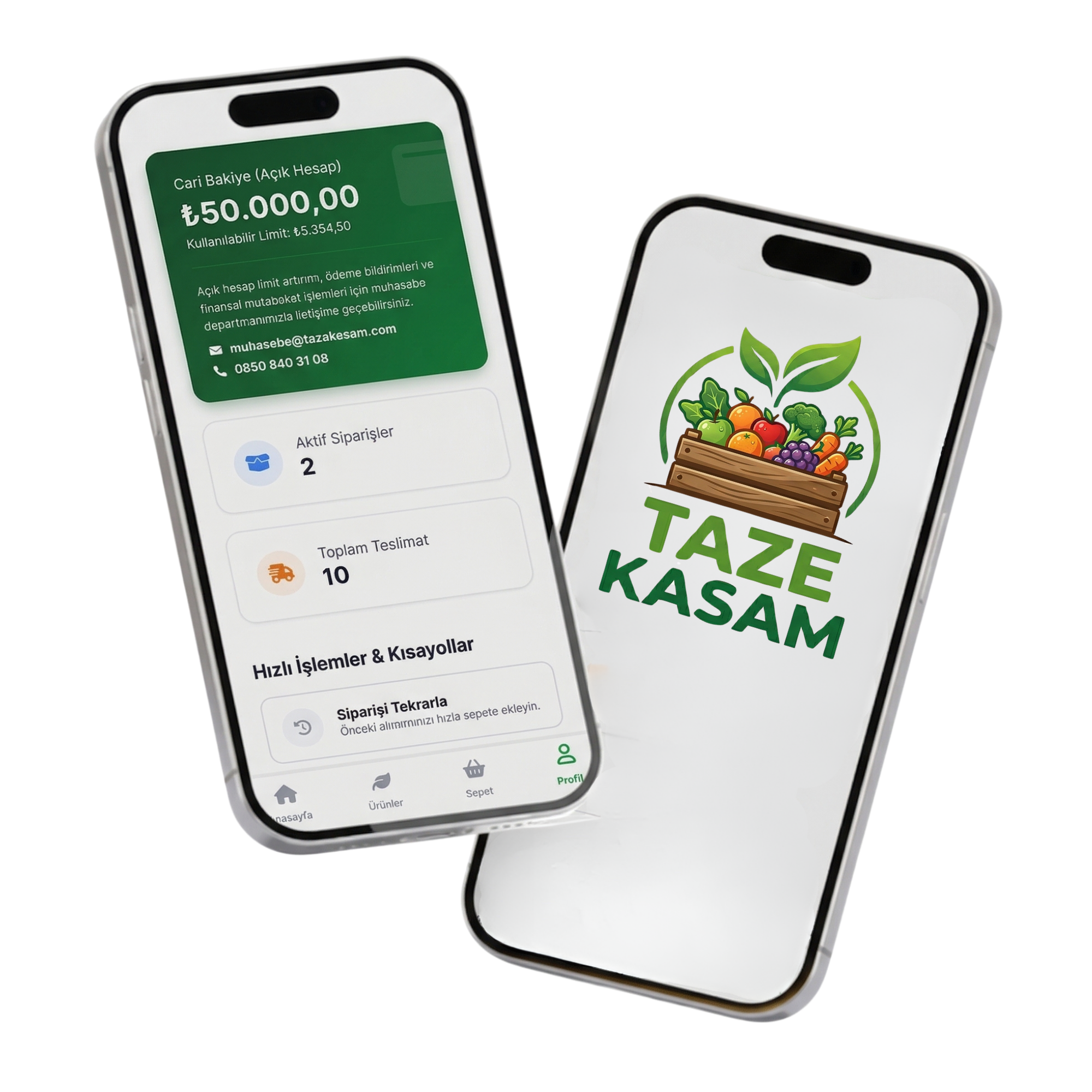 Taze Kasam Mobil Uygulaması